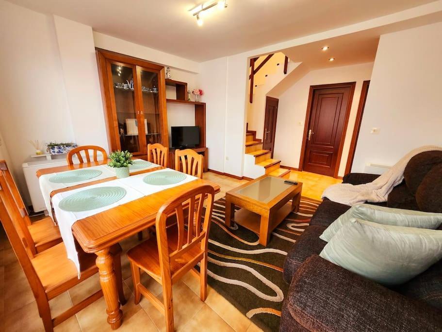 Appartement Duplex Rua Sol - Netflix à Laxe Extérieur photo